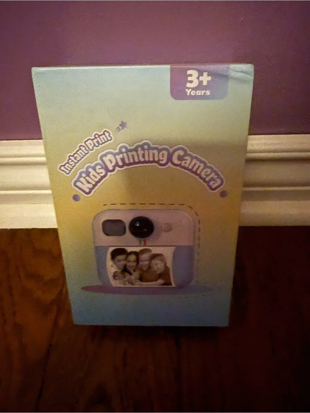 Kids Instant Print Printing Camera - Purple and White